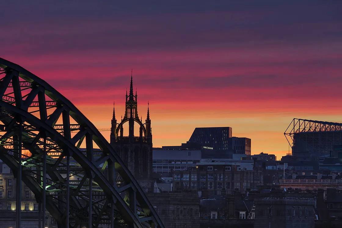Newcastle CBD skyline